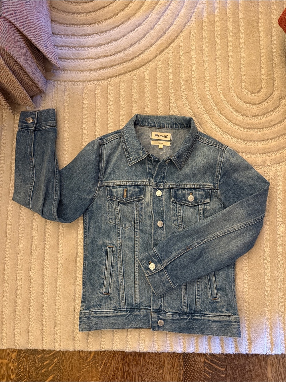 Madewell Classic Light Blue Denim Jacket